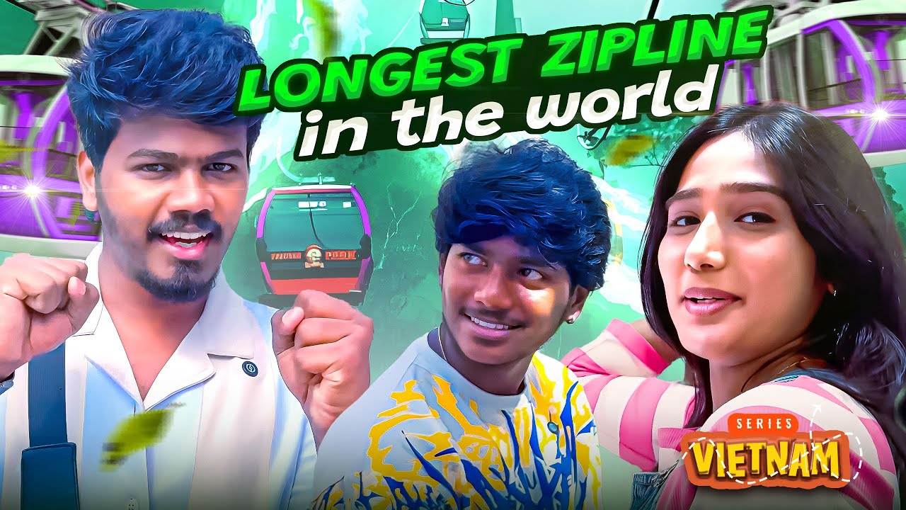 Longest Zipline in the world😍 | Raja Vetri Prabhu