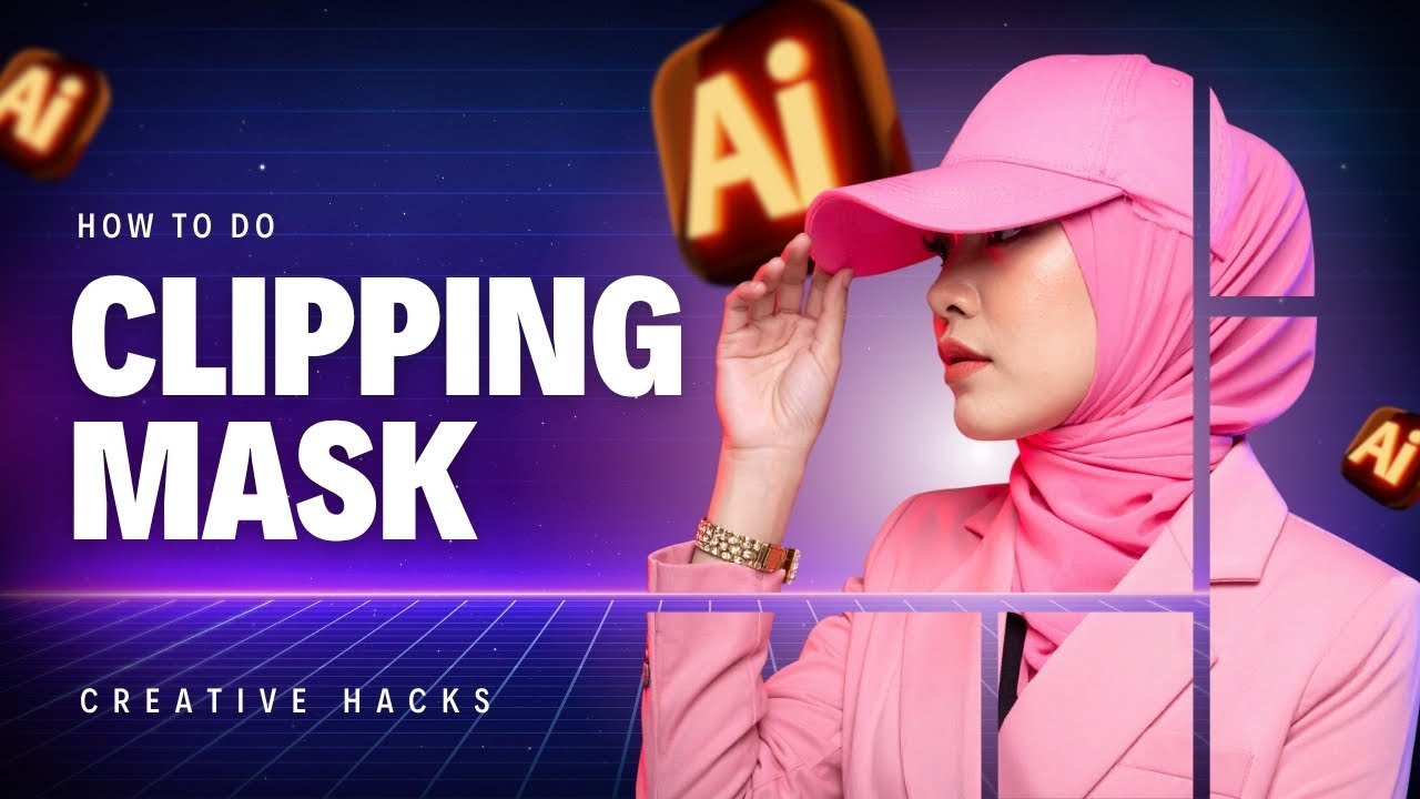 Clipping Mask in Illustrator | Easy Tutorial for Beginners