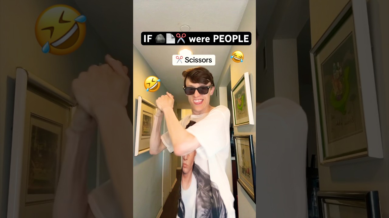 If ROCK 🪨  PAPER 📄 SCiSSORS ✂️ Were HUMANS #TheManniiShow.com/series