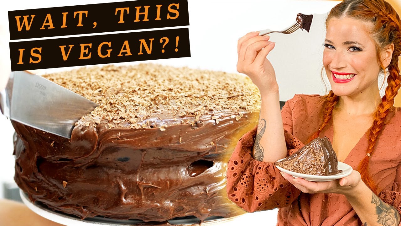 An Easy Vegan Chocolate Cake That Will BLOW Your Mind!