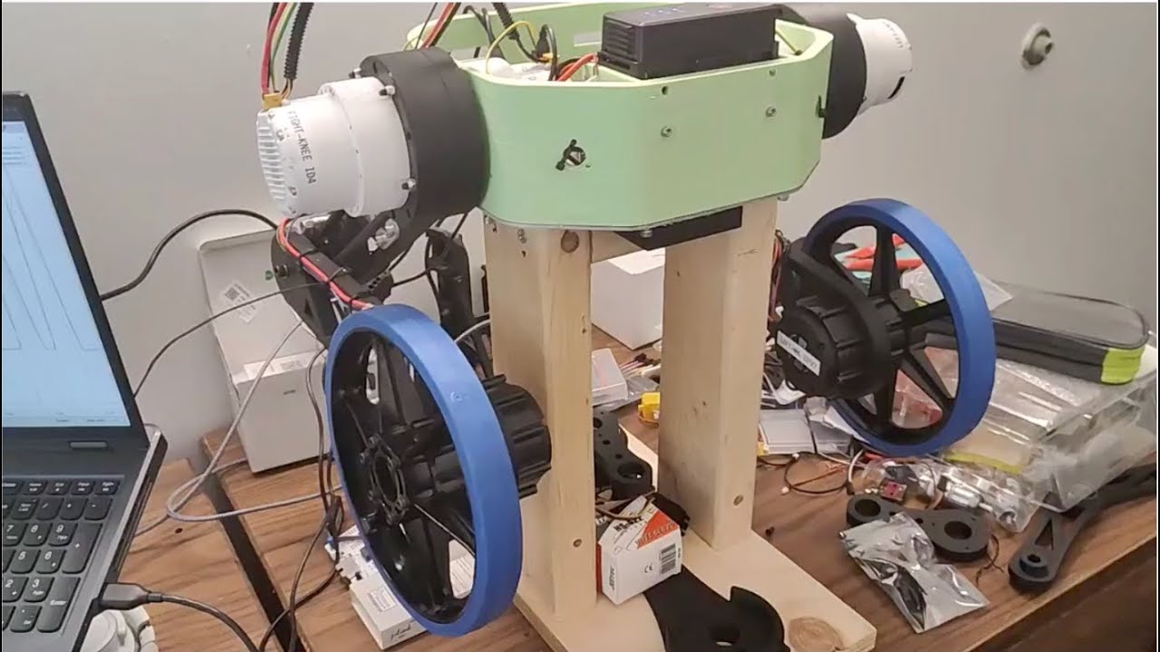 Bipedal Unstable Wheeled Robot