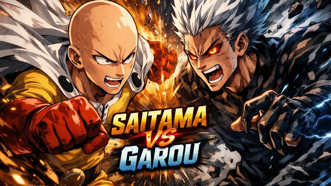 “Saitama vs Garou Full Fight | One Punch Man Legendary Battle” Explained