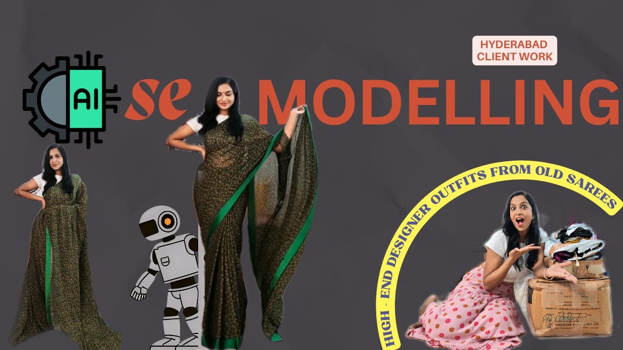 Turn Old Sarees into High-End Designer Dresses | Ai Saree Revival | Hyderabad, India Client Work