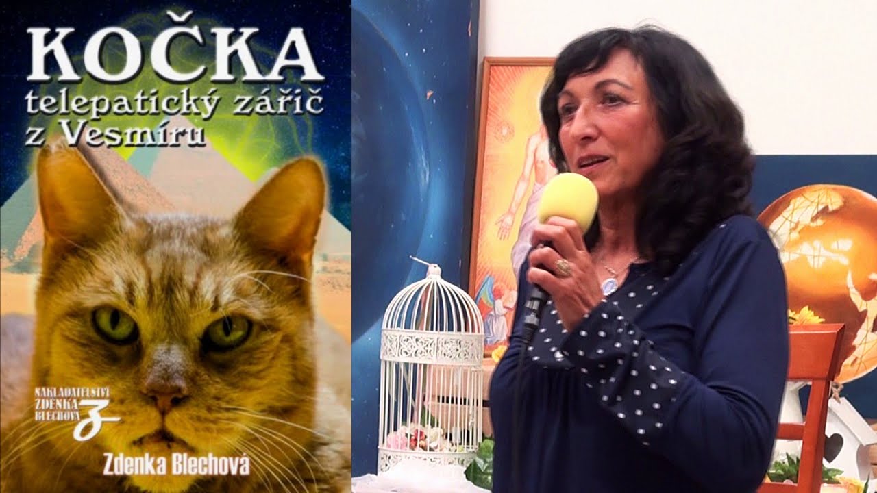 KOČKA, telepatický zářič z Vesmíru - Zděnka Blechová (Gošárna 24, 20. 6. 2020)