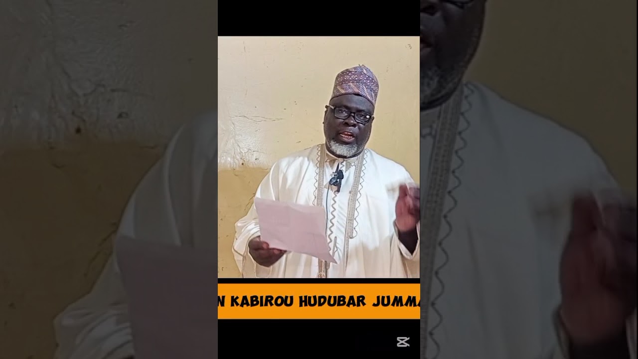 Chkeih malan kabirou hudubar jumma'a mubarak 