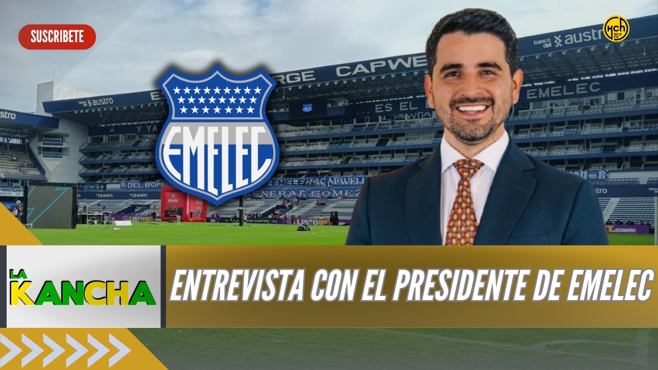 🔴EXCLUSIVO - ENTREVISTA JOSÉ DAVID JIMÉNEZ PRESIDENTE DE EMELEC l LA KANCHA l 12-2-2026
