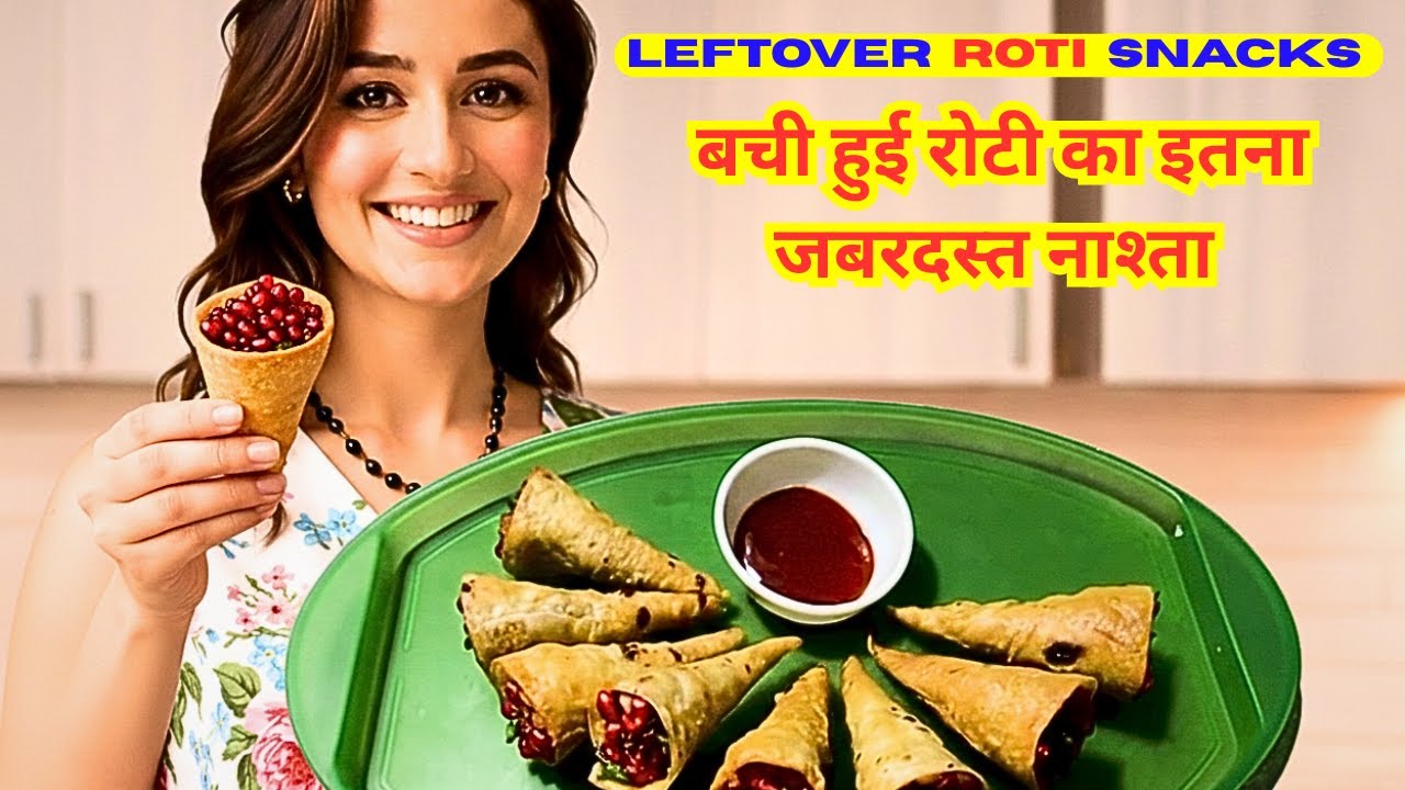 Leftover Roti Snacks | बची हुई रोटी का इतना जबरदस्त नाश्ता | बची हुई रोटी का नाश्ता रोटी की रेसिपी