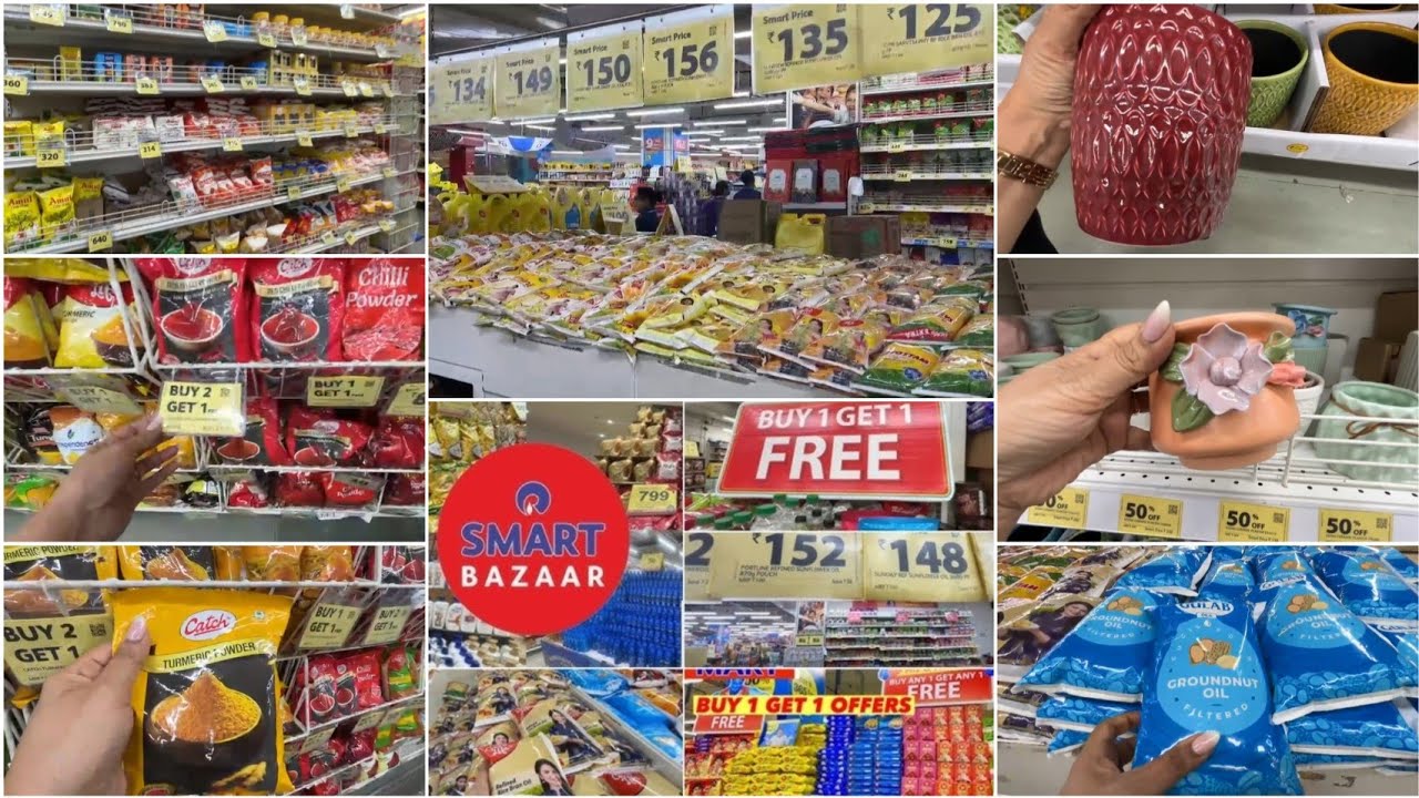 Reliance Smart Bazaar Offers Today | All Grocery Products  | Buy 1 Get 1 Free September 2025.