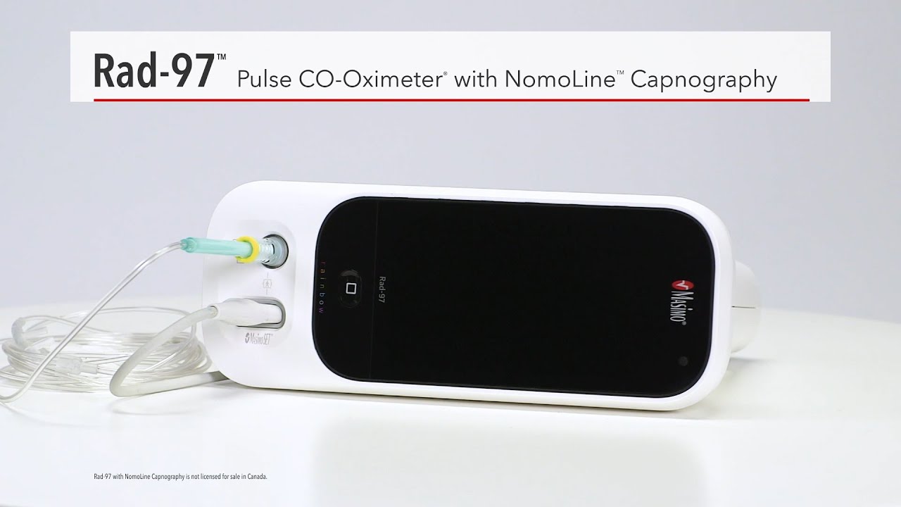 How to: Rad-97® Pulse Co-Oximeter®, a Standalone Bedside Patient Monitor with NomoLine® Capnography