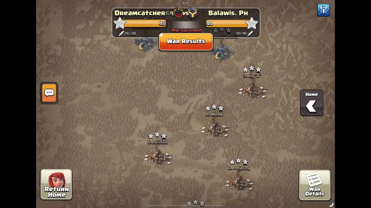 We WON This War by ONE STAR! ⚔️ | Epic Clan War Attacks