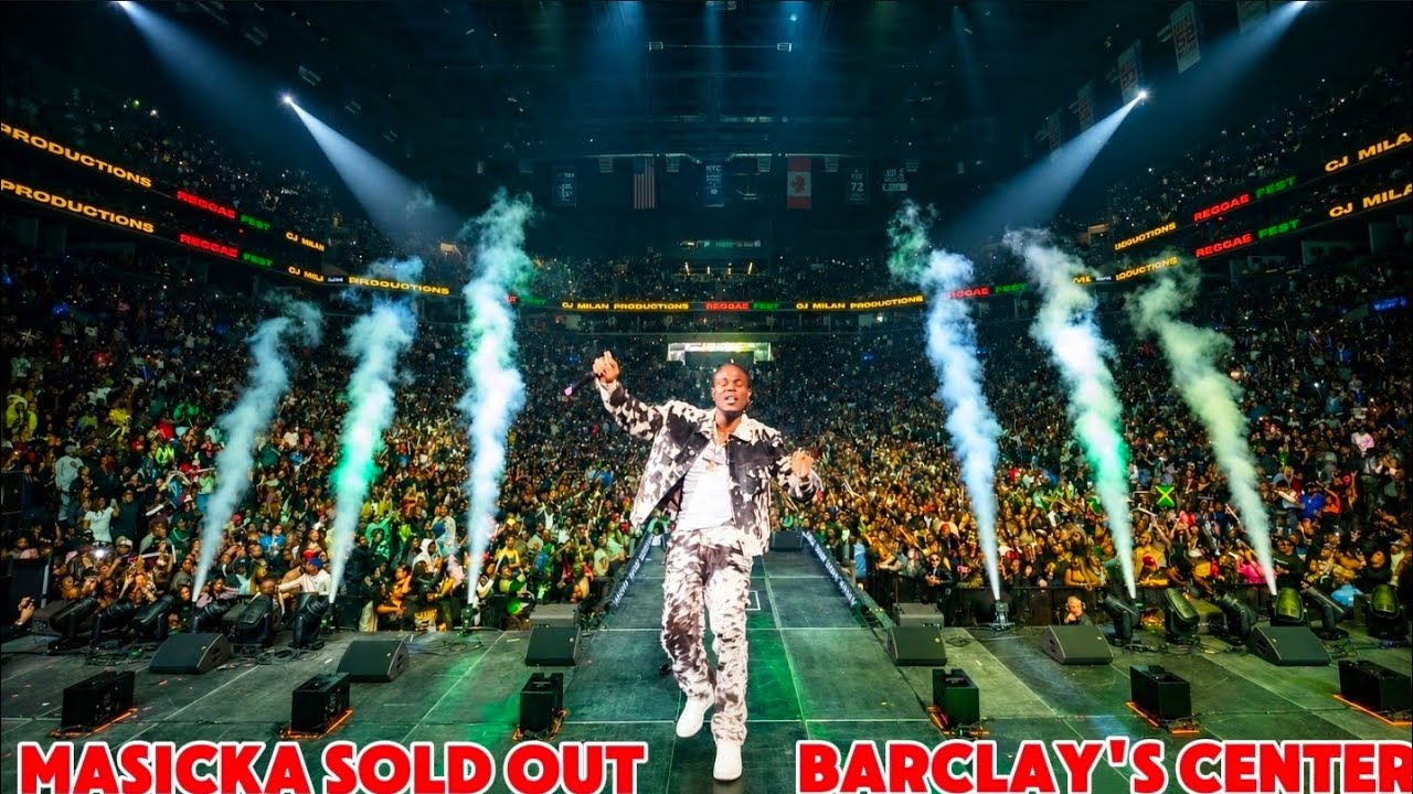 Masicka Sold Out Barclays Center & Got Reggae Fest Going wild with a Explosive Performance 