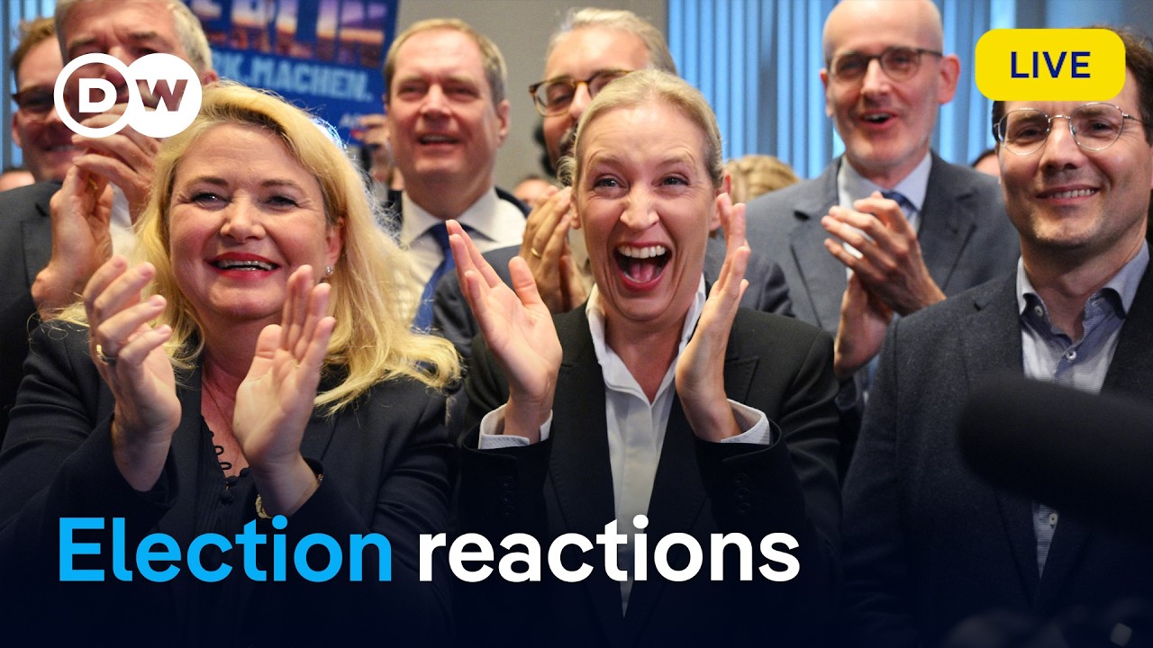 Live: AfD and SPD respond to election results | DW News
