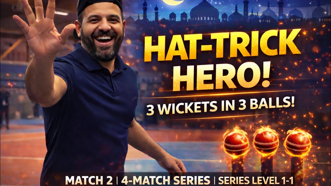 26 Run Chase in 1.4 Overs | Match 2 | Ramadan Cricket Series