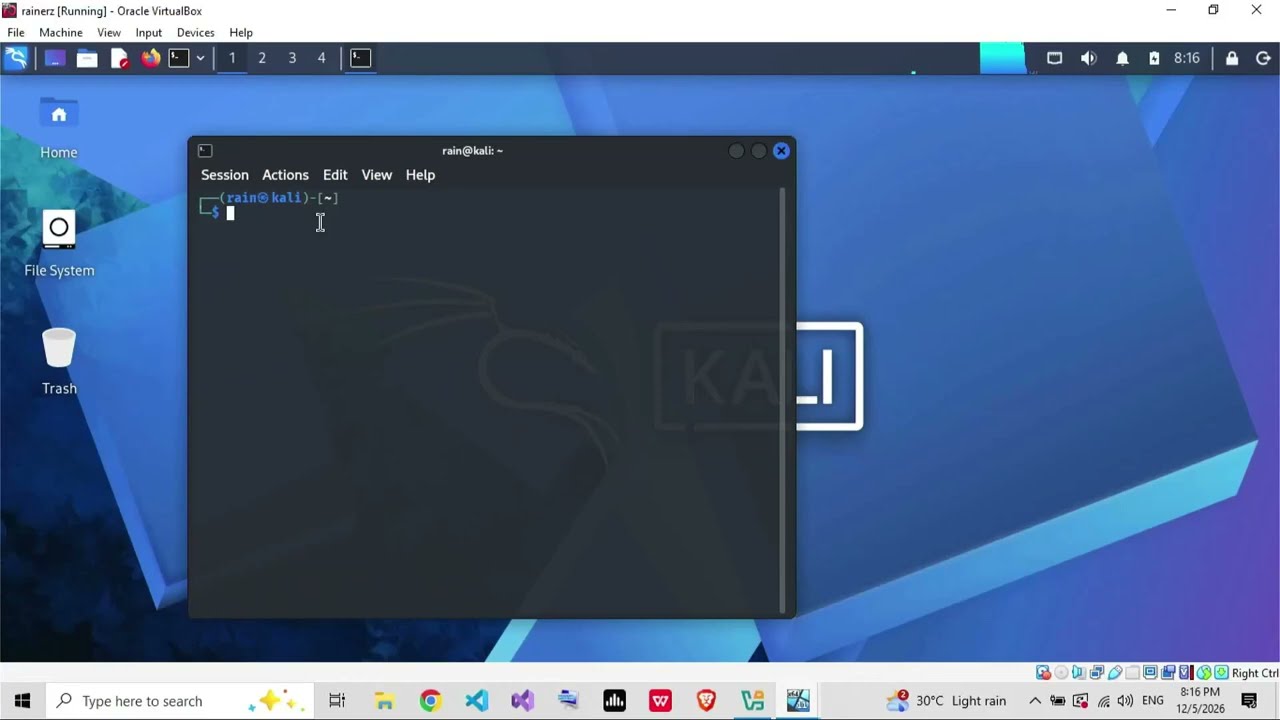 Practical Demonstration: Running a Backdoor on Windows Machine Usng Kali Linux INFORMATION SECURITY
