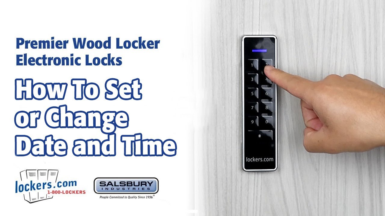 Lockers.com |   How to Set or Chage Date and Time