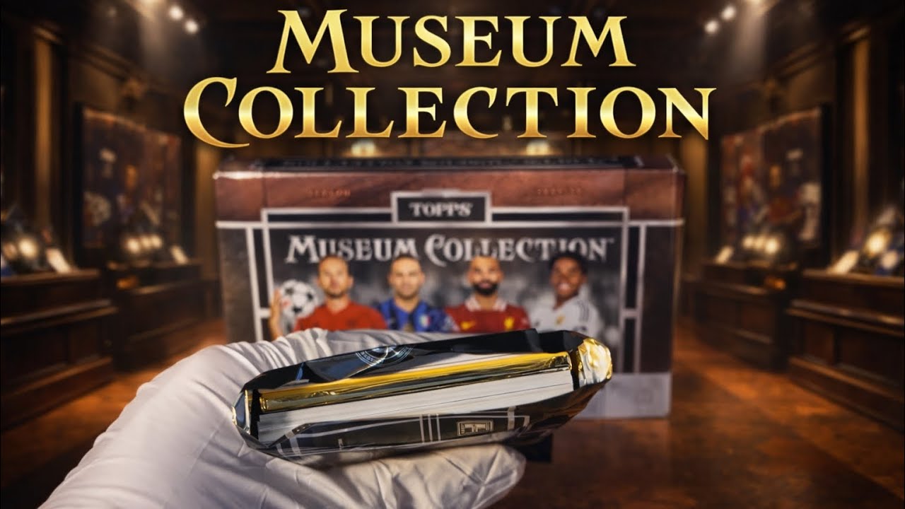 【サッカーカード開封】まさかのゴールドフレームが！？SOCCER 2024-25 TOPPS MUSEUM COLLECTION HOBBY 【サインカード確定】