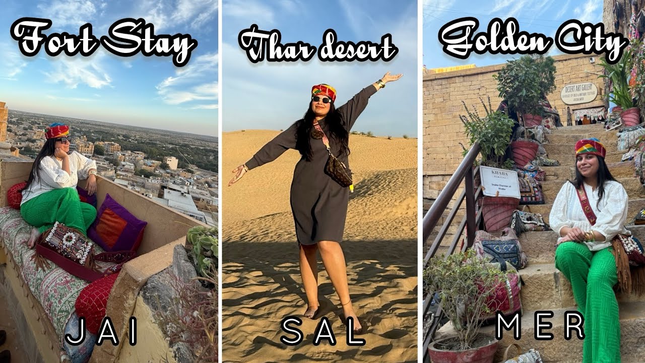 3 Days of Unseen Jaisalmer ✨🏜️| | Golden Forts & Desert Nights Vlog