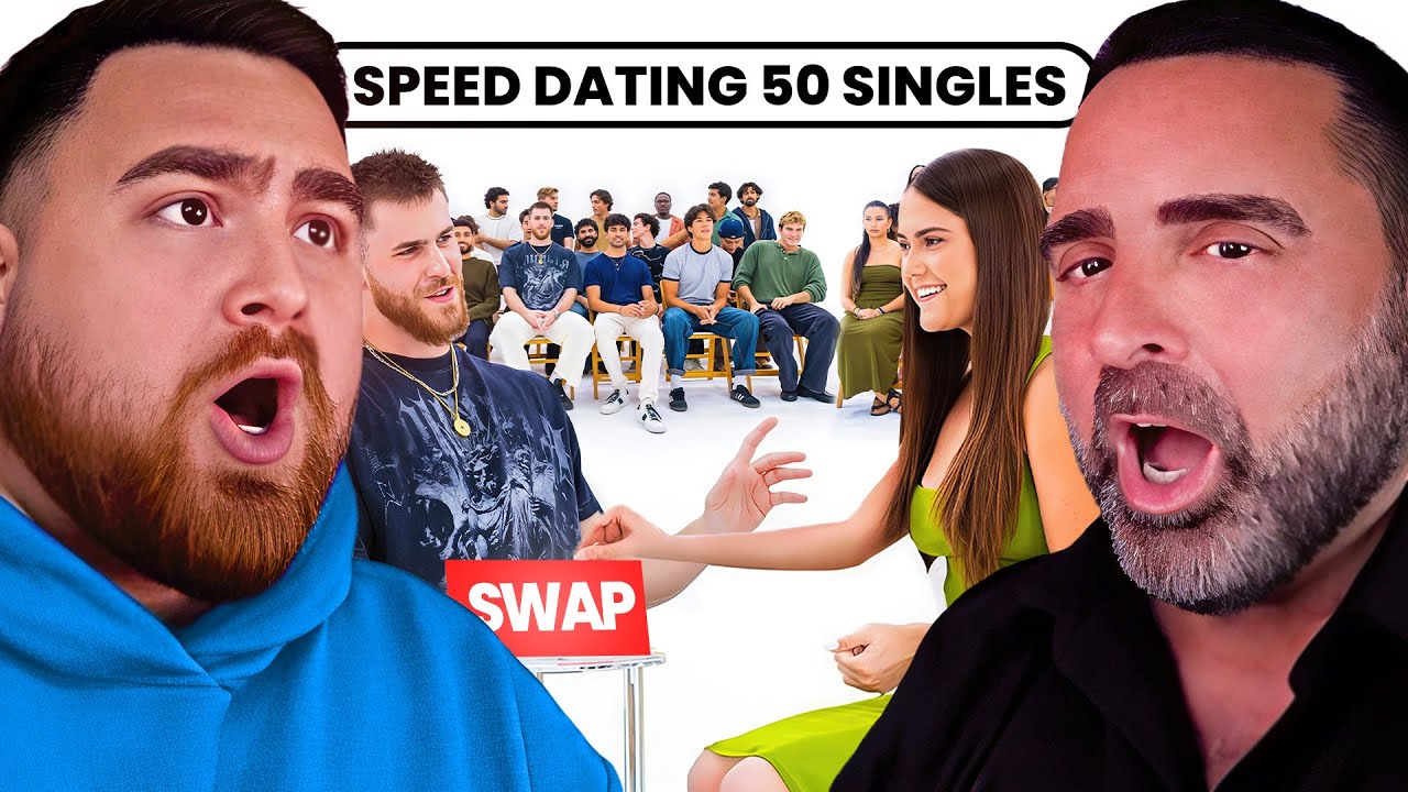 WE WERE LOST FOR WORDS! LosPollosTV And Dad React To 50 singles swap speed dates | season 7