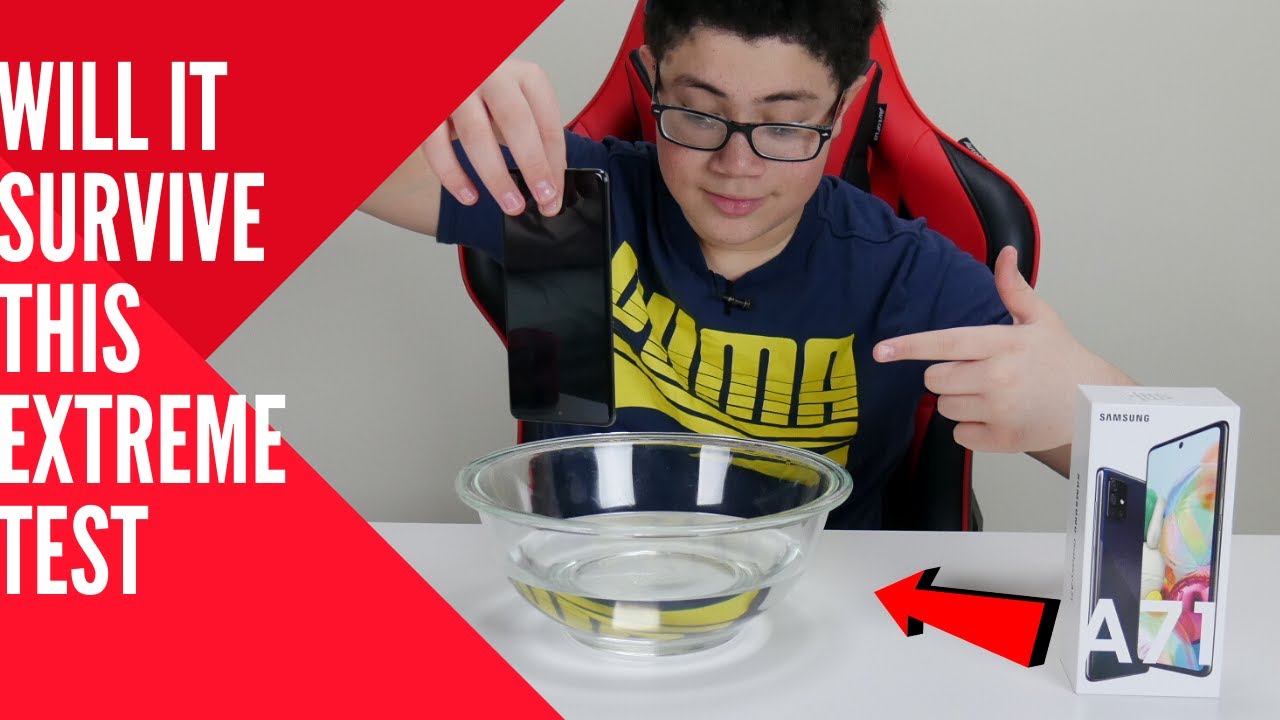 Тест Samsung Galaxy A71 Water Выживет ли он?