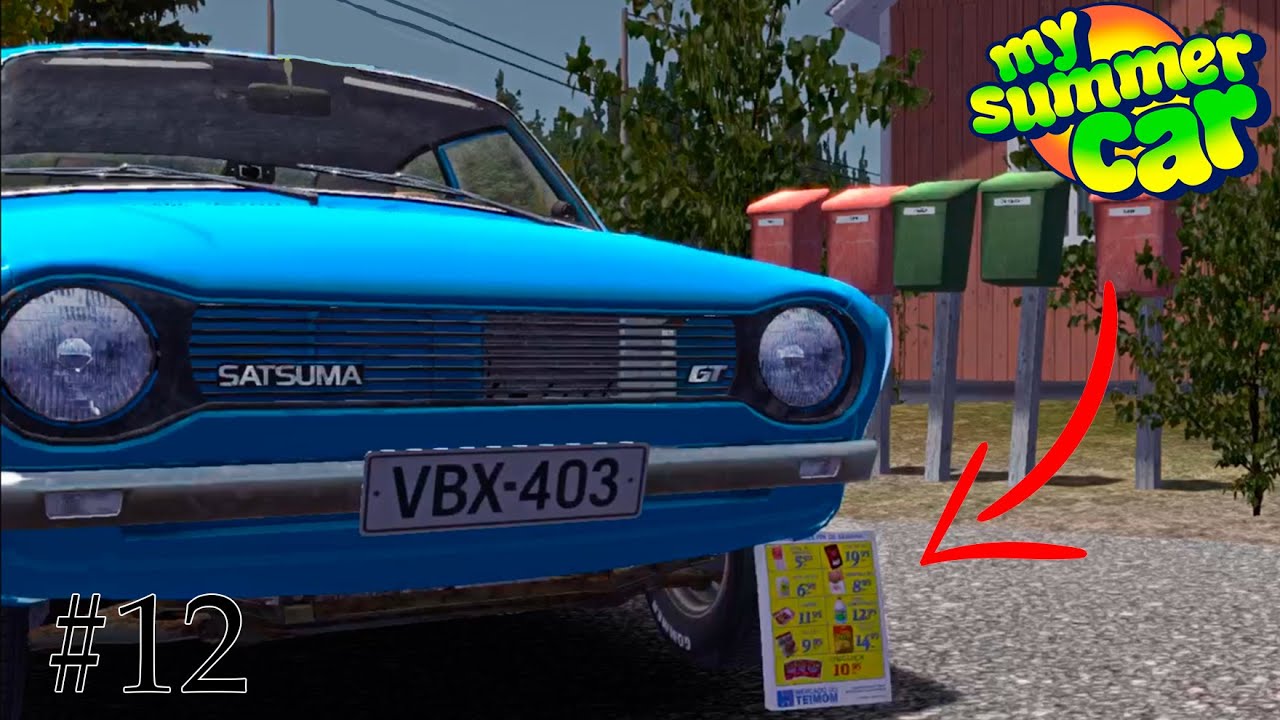 ENTREGANDO PANFLETOS | My Summer Car #12