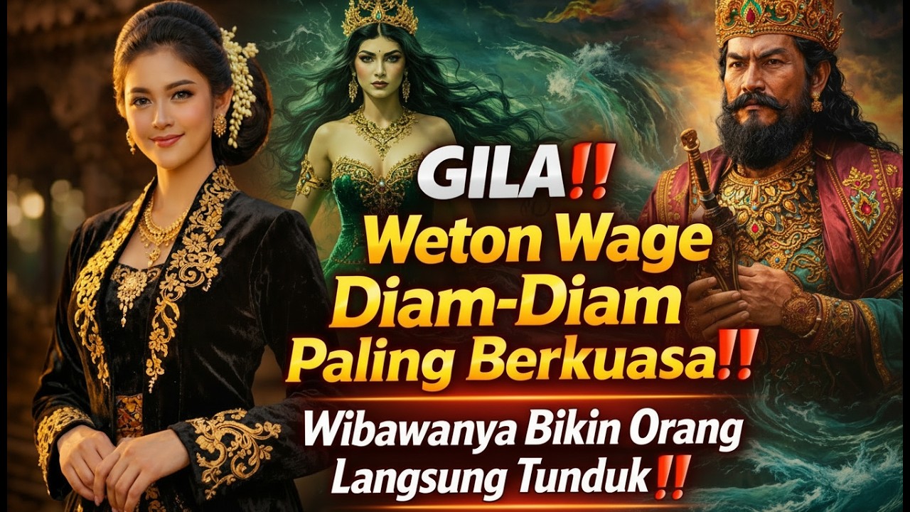 GILA‼️ Weton Wage Diam-Diam Paling Berkuasa‼️Wibawanya Bikin Orang Langsung Tunduk‼️