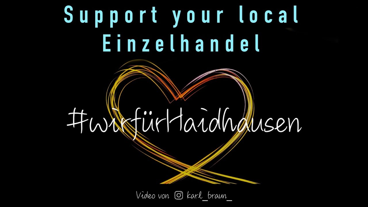 Wir für München - Haidhausen! Support your local Einzelhandel! Ehrenamtliches Videoprojekt