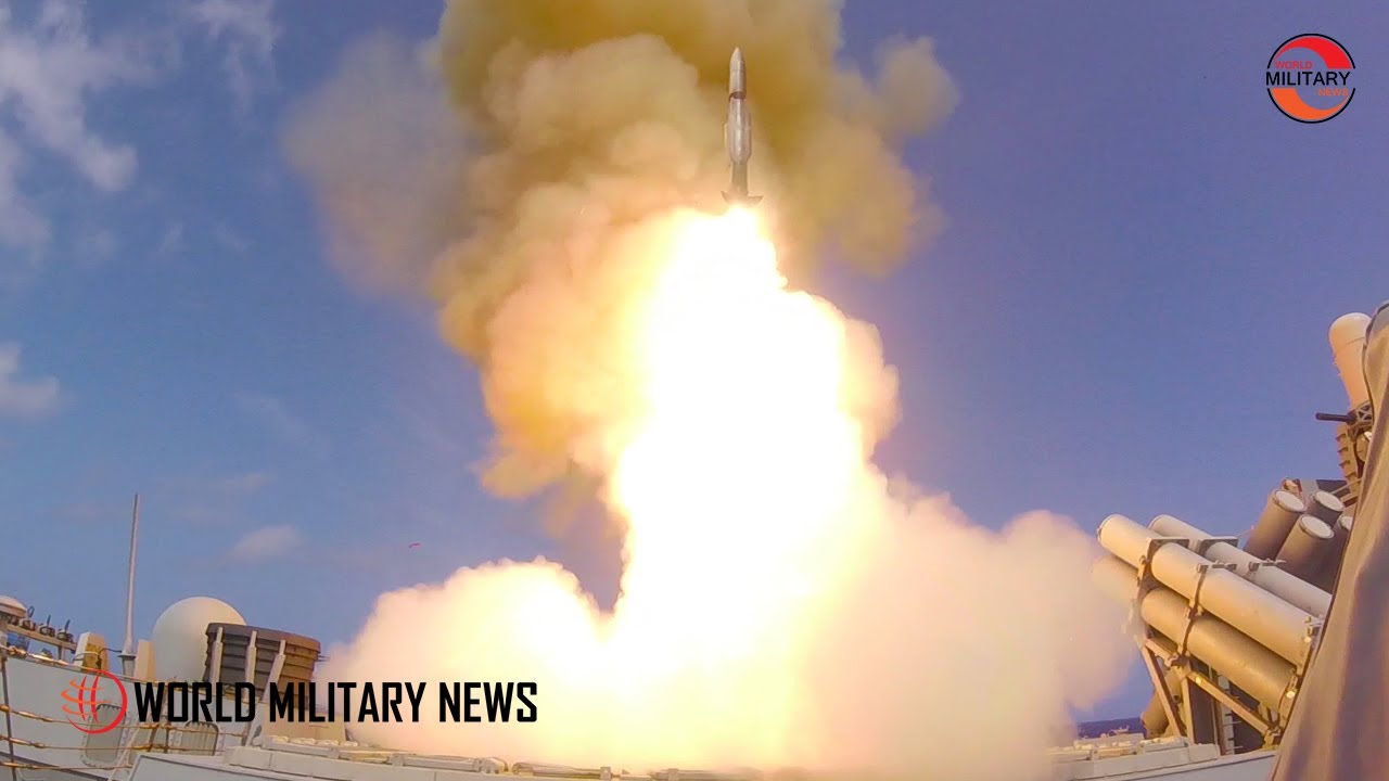 US Navy - USS Ross Conducts Live Fire Missile Exercise