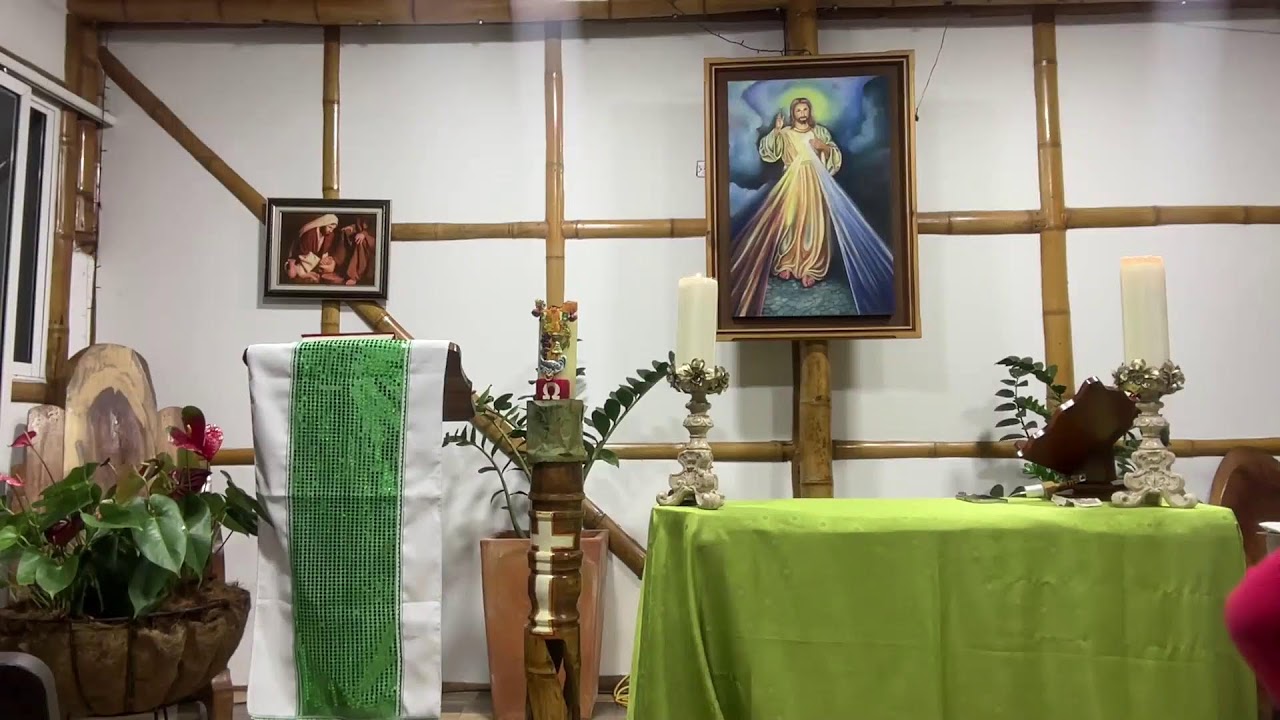 SANTA EUCARISTIA NOVENARIO DE FLOR CELMIRA LANCHEROS DE MEJIA