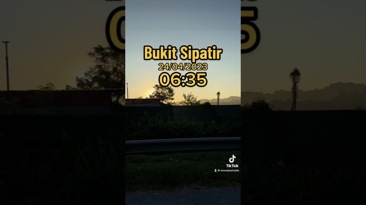 Hike at Bukit Sipatir Brunei Darussalam