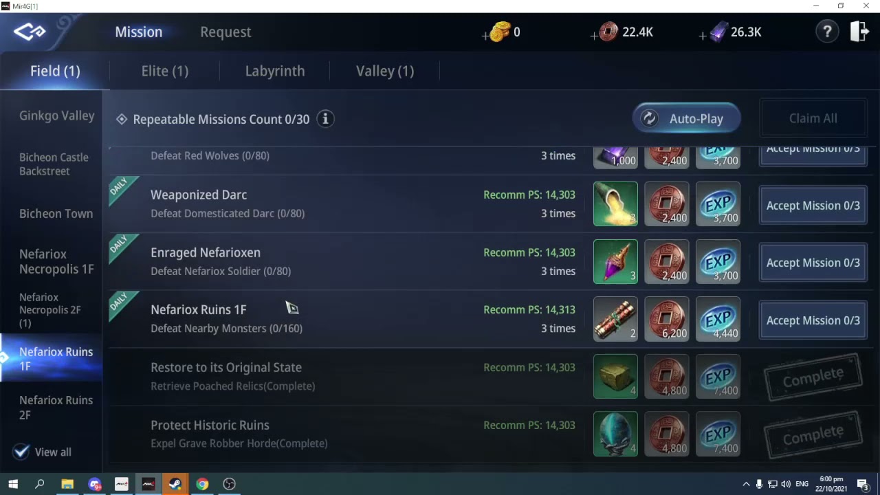 HOW TO | Daily MISSIONS AUTO-AFK | MIR4 TUTORIALS PT.1