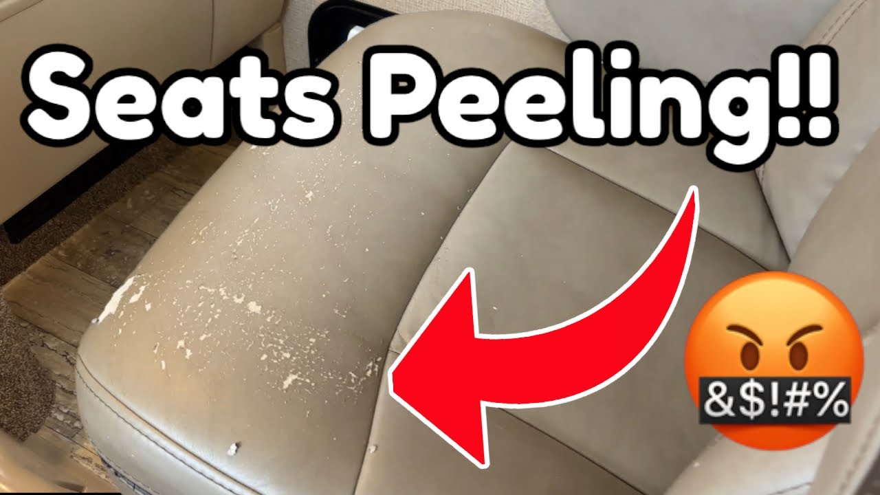 Class A Motorhome RV Captain Chair Seat Covers | These Seats Are Falling Apart!  Thor Hurricane 34J
