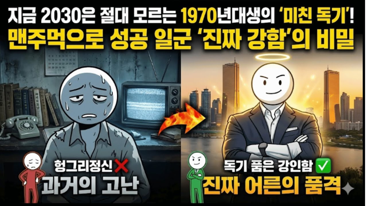 1970년대에 자라난 사람들의 기묘한 강인함｜자유, 침묵 그리고 독한 생존 본능