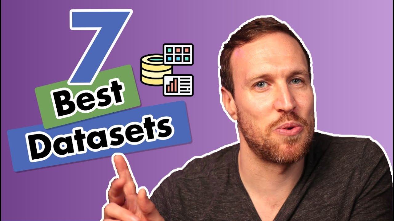 7 BEST places for FREE DATASETS to analyse / projects / practice on