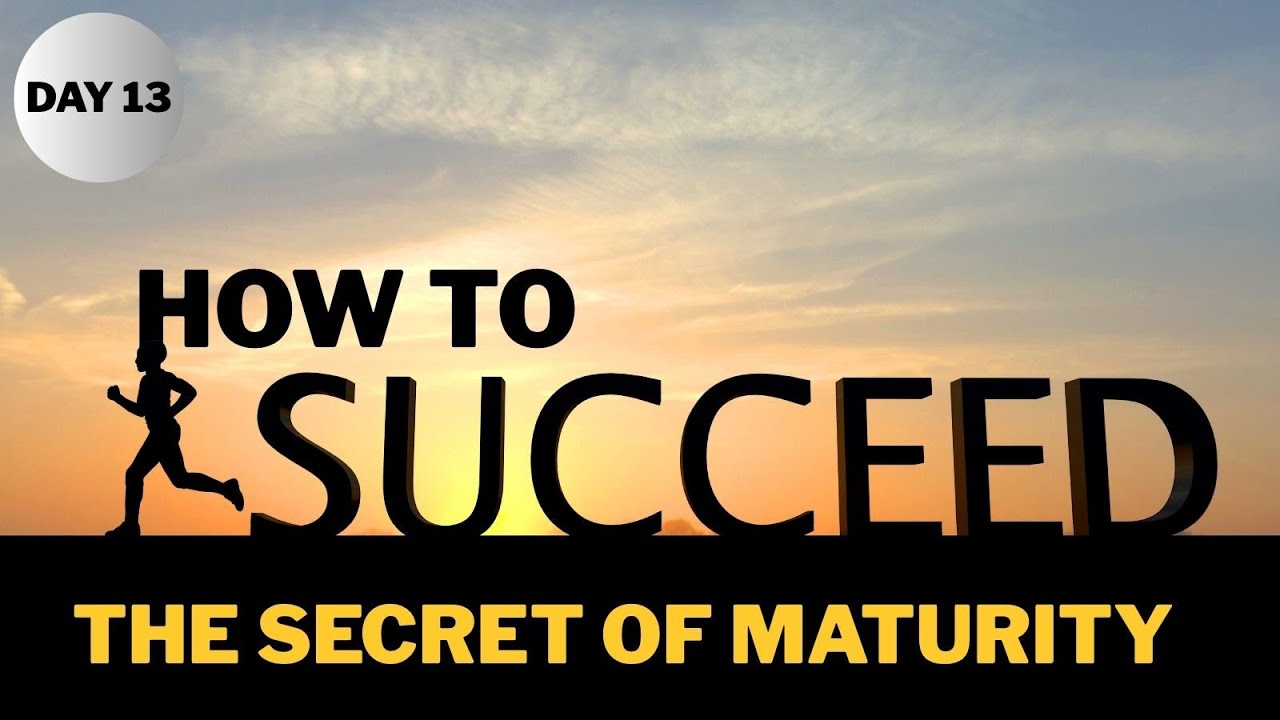 How to Succeed? the Secret of Maturity You've Never Heard | Inner World Podcast