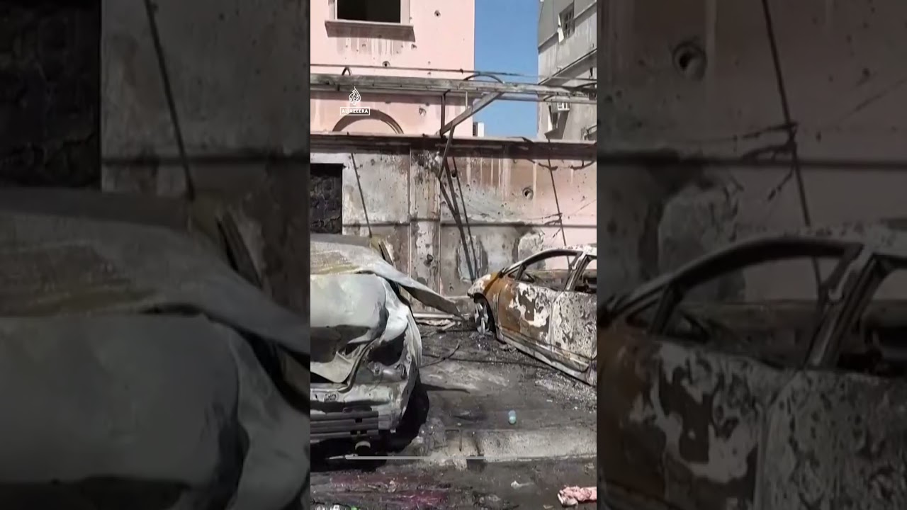 Video shows aftermath of Iranian attack in Bahrain