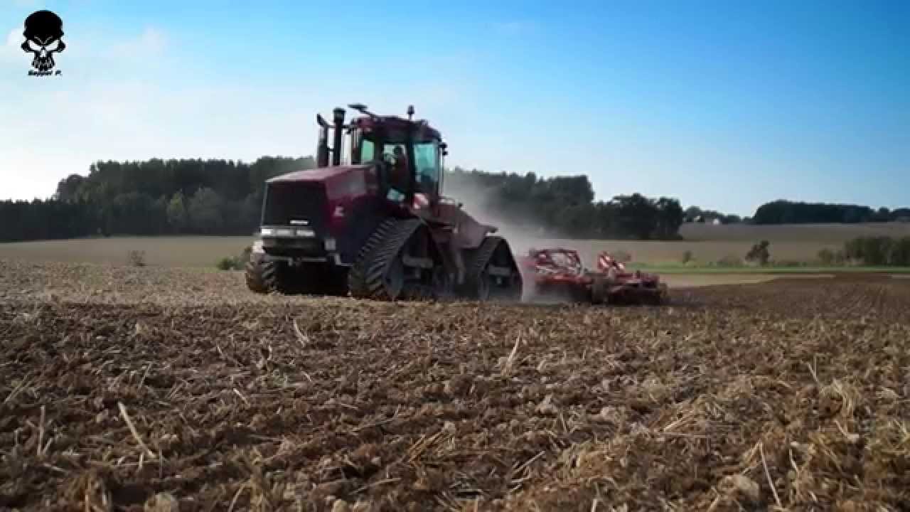 Case Quadtrac 450 & Horsch Tiger 6AS bei der Bodenbearbeitung 2014 [FullHD/GoPro]