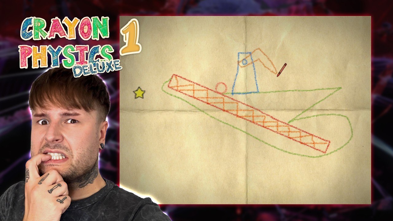 Shall We Play With Crayons? | Crayon Physics Deluxe | Part 1