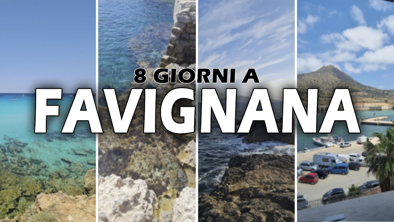 L'isola di FAVIGNANA - La nostra VACANZA #travel