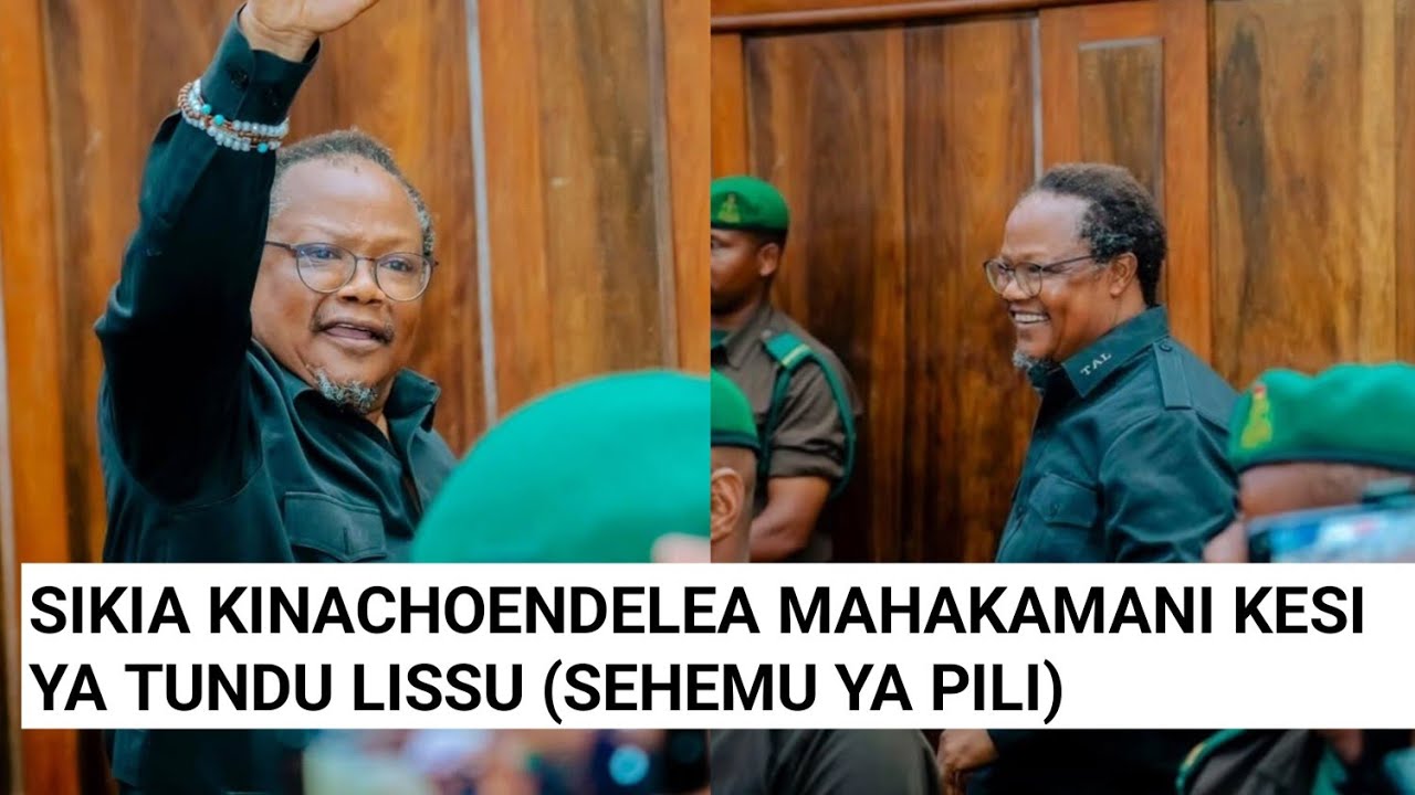 (SEHEMU YA PILI) KINACHOENDELEA KESI YA TUNDU LISSU MAHAKAMANI.