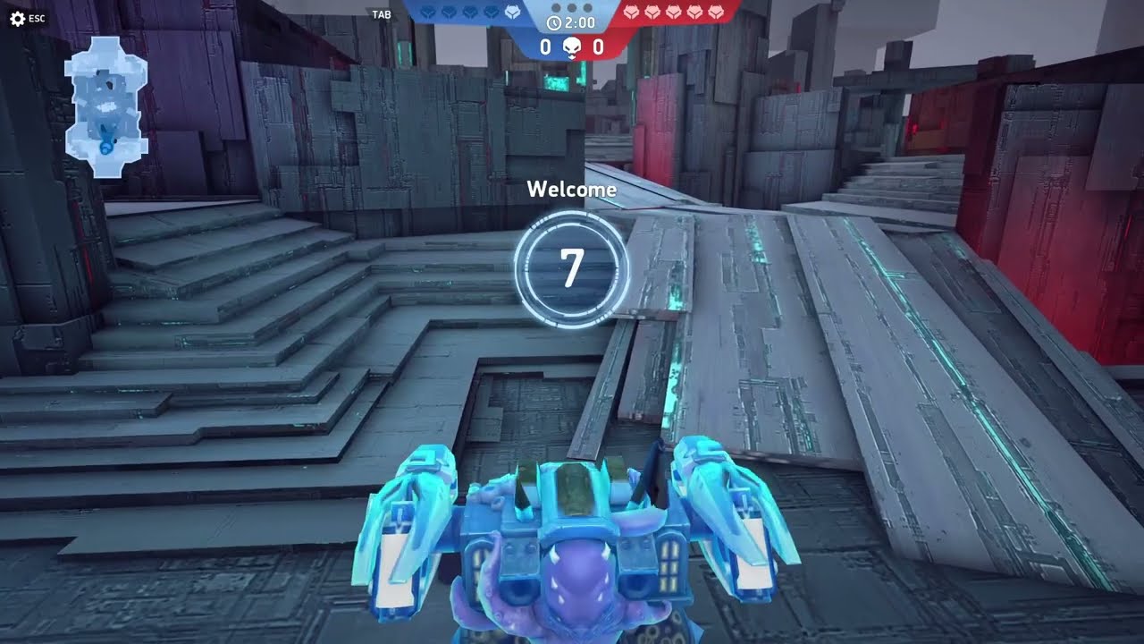 Mech Arena 5x5 Deathmatch at Constant #pkgameandapps #mecharena