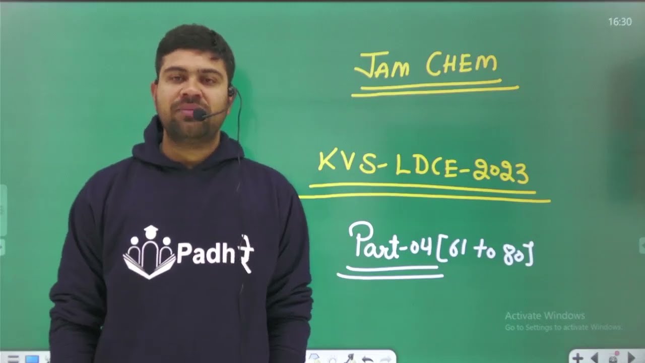 KVS LDCE PGT Chemistry Paper Solution 2023 Part-04