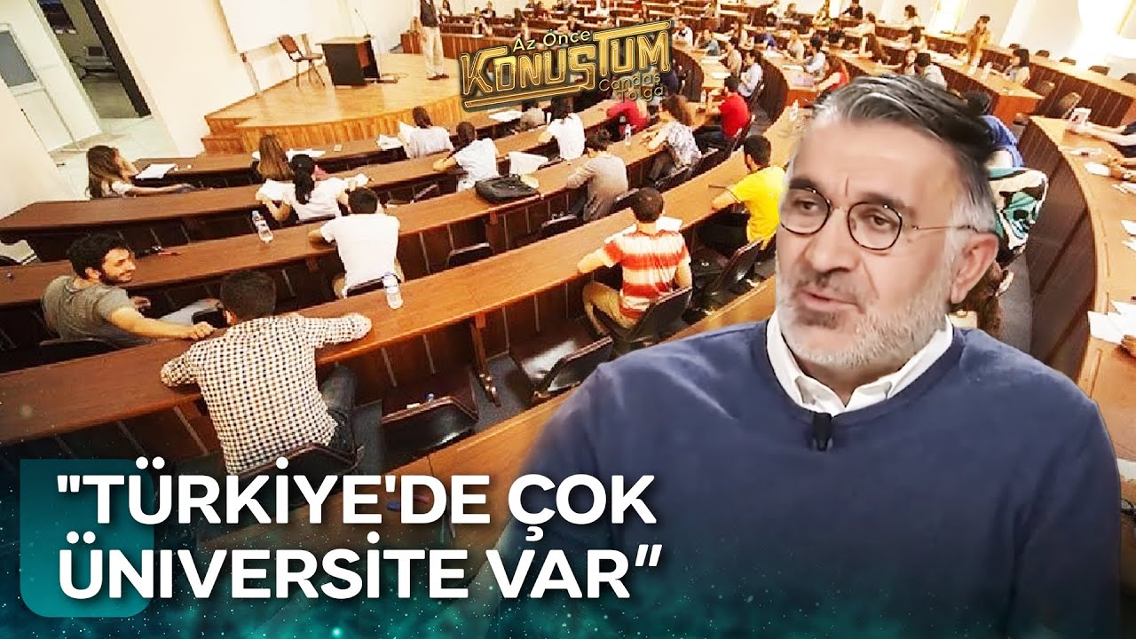 T&uuml;rkiye'de Eğitim Sistemi Nasıl D&uuml;zelir? | Az &Ouml;nce Konuştum