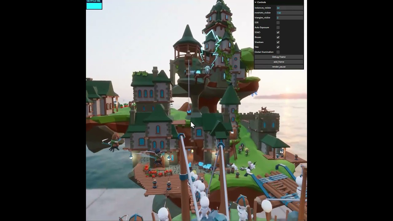 SSGI (screen-space global illumination) in WebGPU