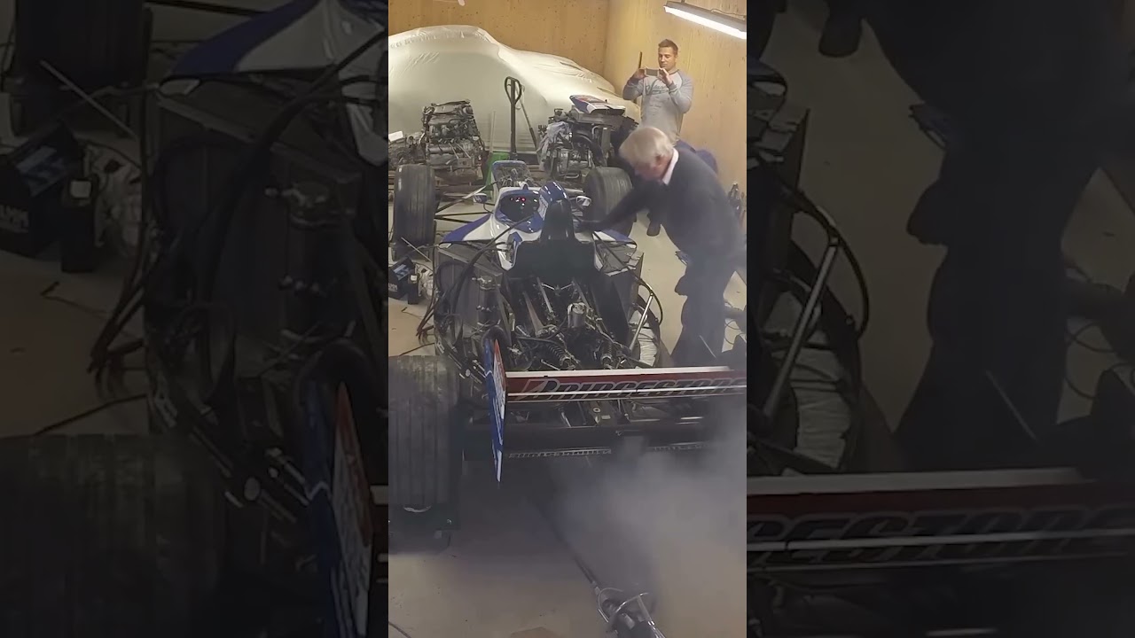V10 Formula 1 First Start Up