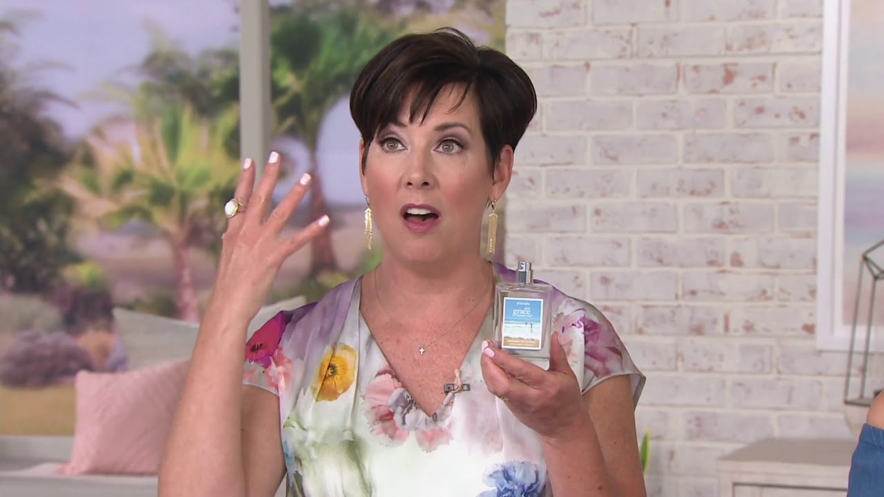 philosophy pure grace summer eau de toilette fragrance trio on QVC