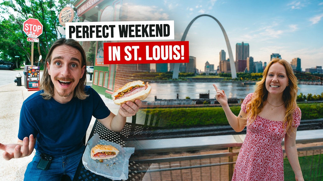 Our Perfect Weekend in ST. LOUIS! Top Things to Do + Trying DELICIOUS Local Food 🤤
