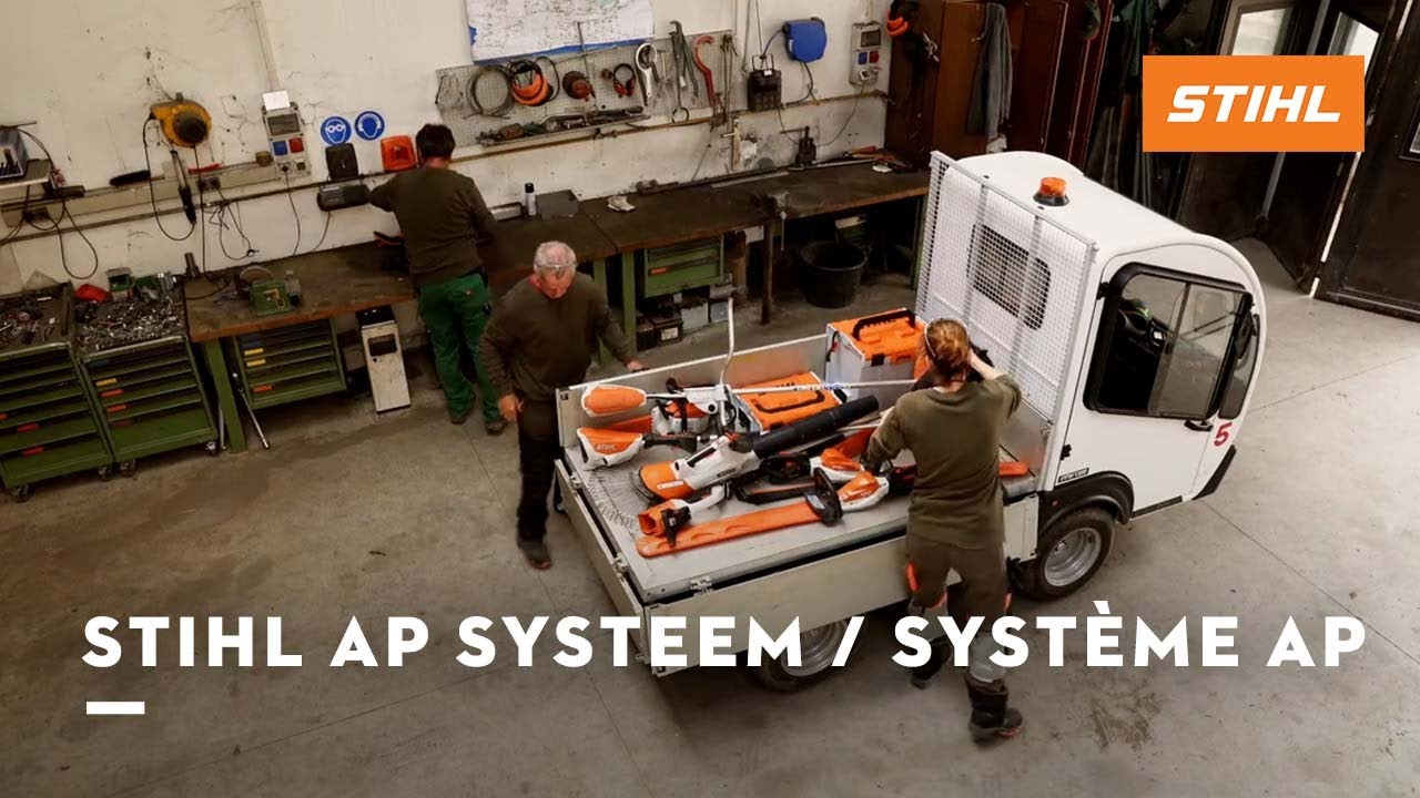De professionele accu machines van STIHL maken tuinarbeid lichter en aangenamer.
