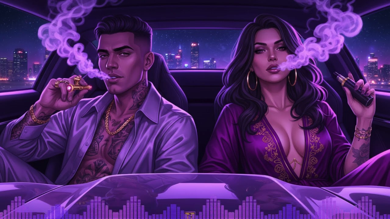 Midnight Haze Therapy 🌙🌫️ | 420 Chill Rap • Bluesy Hip-Hop • Deep Night Vibes