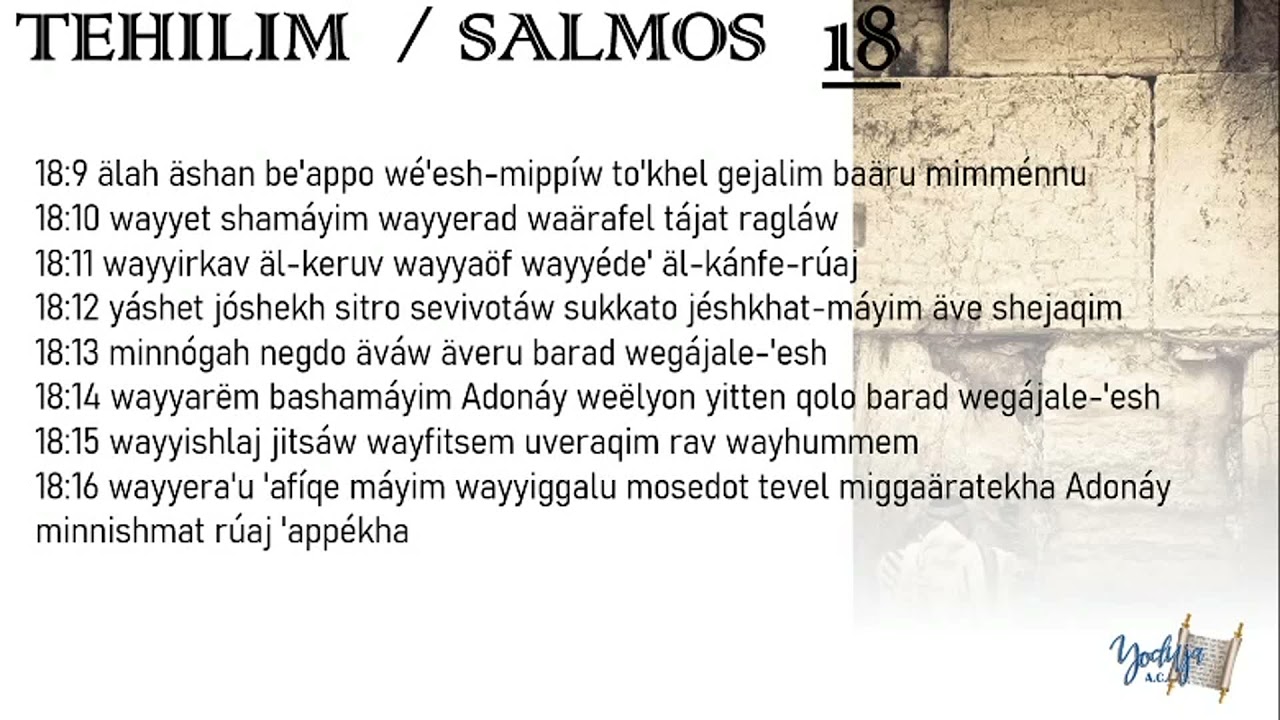 Salmos Tehilim 18