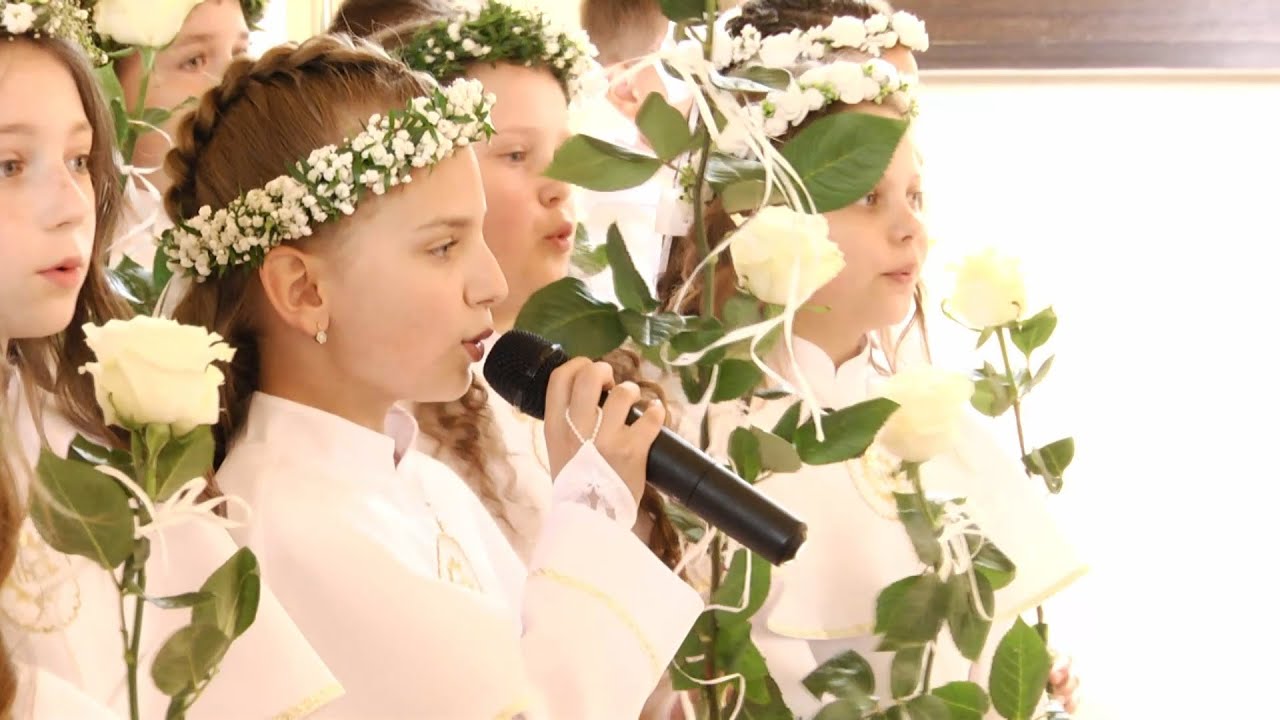 I Komunia Święta Parafia św, Antoniego i św  Jadwigi w Granowcu 21 05 2023r